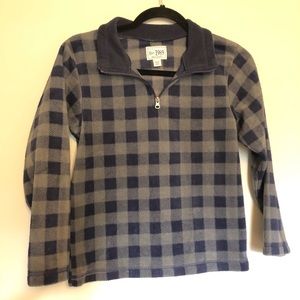 The Children’s Place 1/4 Zip Plaid Pullover 7/8